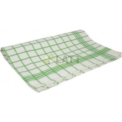 MONA Kuchyňská utěrka mřížka 50x70 cm zelená – Zboží Mobilmania