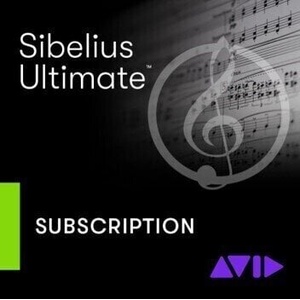 Avid Sibelius Ultimate 1Y Subscription NEW (Дигитален продукт)