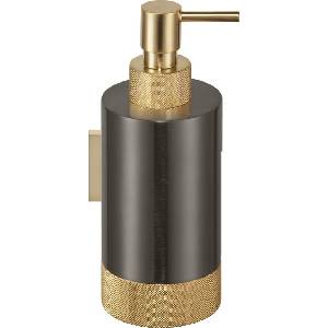 DECOR WALTHER Дозатор за сапун Club стенен тъмен метал матово-златист (0855967)