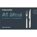 Príbory FISKARS All Steel Súprava steakových príborov 24 ks