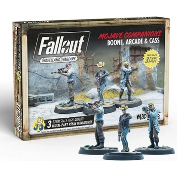 Modiphius Entertainment Fallout: Wasteland Warfare Boone, Arcade and Cass