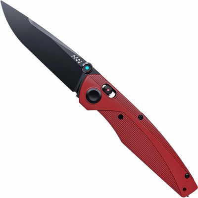 ANV KNIVES A100 DLC SLEIPNER, GRN Red, Alock, ANVA100-021