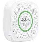 Shelly Smart сензор за газ Smart Wi-Fi Sensor - SHELLY GAS - LPG/CNG SENSORS, съвместимост с Android/iOS/Amazon Alexa/Google Assistant/Home Assistant, за вътрешен монтаж, Wi-Fi