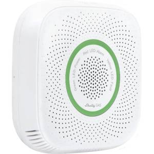 Shelly Smart сензор за газ Smart Wi-Fi Sensor - SHELLY GAS - LPG/CNG SENSORS, съвместимост с Android/iOS/Amazon Alexa/Google Assistant/Home Assistant, за вътрешен монтаж, Wi-Fi