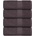 vidaXL Кърпи за баня FROGN 4 бр. Антрацит 15x21 см 360 г/м2 (136670)