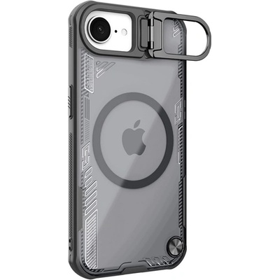 Nillkin iPhone 16e NILLKIN ICEBLADE PROP Силиконов протектор за телефон, устойчив на удари, MagSafe, черен GP-170314 (GP-170314)