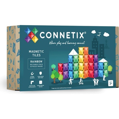 Connetix obdĺžniky 18 ks