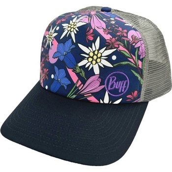 Buff Trucker Cap flowers