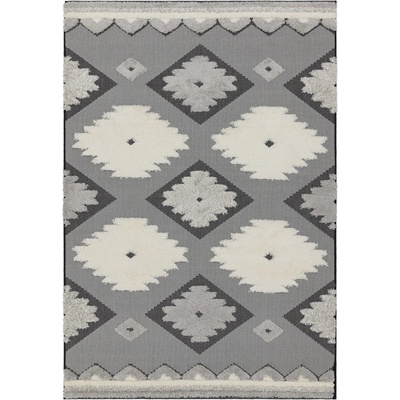 Asiatic Alfresco Monty MN01 BLACK CREAM TRIBAL
