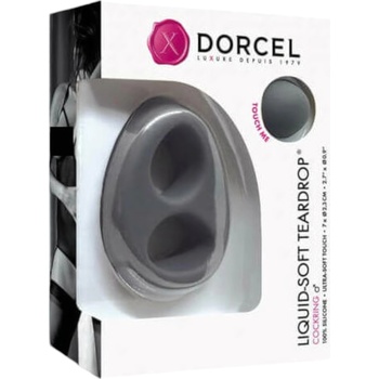 Dorcel Деликатен пенис пръстен в сиво - Liquid-soft съвършенство от Dorcel