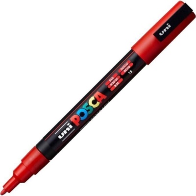 uni PC-3M Химикалка 0, 9 - 1, 3 mm 15 Red 1 бр (60.1315)
