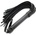 LateToBed BDSM Line Neoprene Style Flogger 48.5cm Black