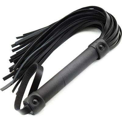 LateToBed BDSM Line Neoprene Style Flogger 48.5cm Black