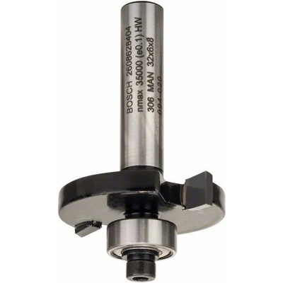 BOSCH Kotoucové drážkovací frézy 8 mm, D1 32 mm, L 6 mm, G 51 mm