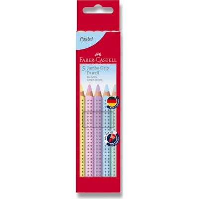 Pastelky Faber-Castell 110991 Jumbo Grip Pastel 5 barev