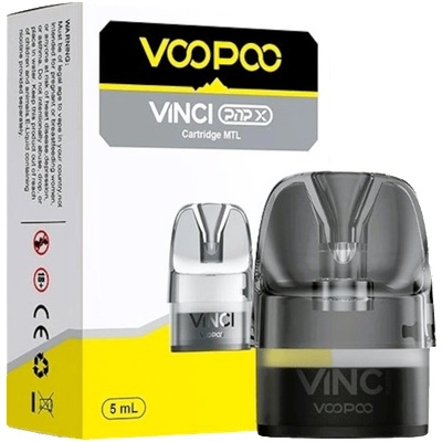 VooPoo Vinci PnP X MTL Empty Pod Cartridge 5ml
