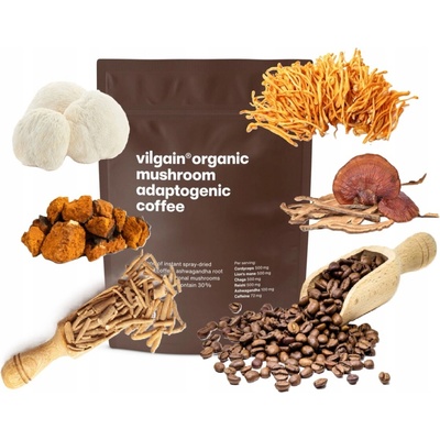Vilgain Adaptogenní káva BIO 180 g – Sleviste.cz