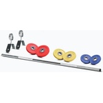 Sveltus Щанга с тежести Sveltus Kit Pump 8 kg multicolour