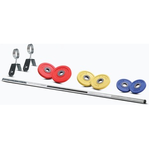 Sveltus Щанга с тежести Sveltus Kit Pump 8 kg multicolour