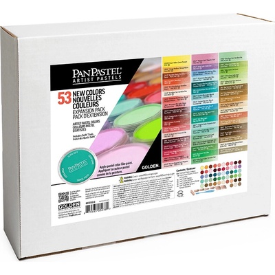 PanPastel sada suchých pastelů 53 nových odstínů – Zboží Dáma