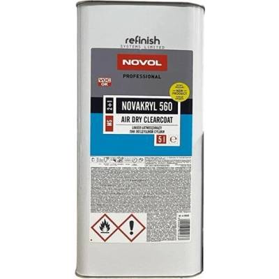 NOVOL bezbarvý lak NOVAKRYL 560 AIR DRY 2:1 5l