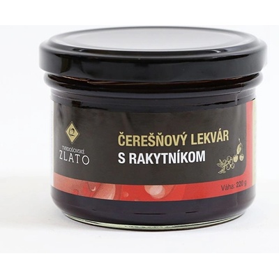 Tvrdošovské zlato Čerešňový lekvár s rakytníkom 220 g