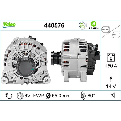 Alternátor VALEO 440576