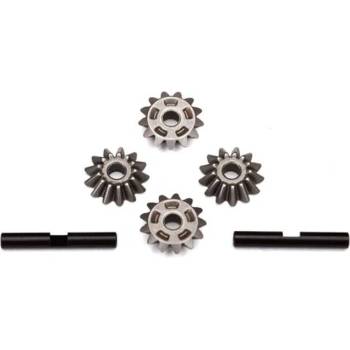 Traxxas Gear set, center differential (output gears (2)/ spider gears (4)/ spider gear s, TRX6783 (TRX6783)