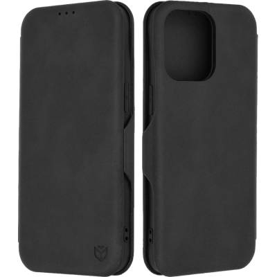 Techsuit Калъф за iPhone 15 Pro Max Safe Wallet Plus, черен