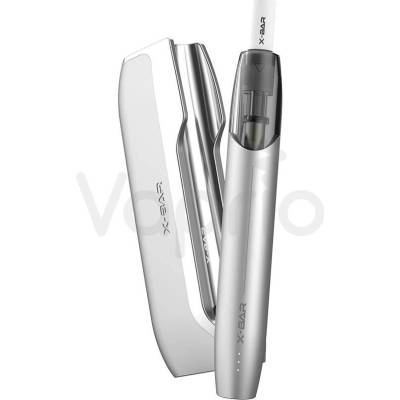 J-Well X-Bar Filter Pro kompletná 1600 mAh Strieborná 1 ks