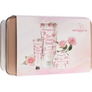 Dermacol Flower Care Rose telové maslo 75 ml + krém na ruky 30 ml + sprchový krém 200 ml darčeková sada