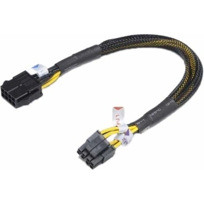 AKASA kabel prodloužení napájení ATX12V 8pin 30cm AK-CB8-8-EXT
