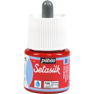 Pébéo Barva na hedvábí Setasilk 45 ml červená hermes 06 – Hledejceny.cz