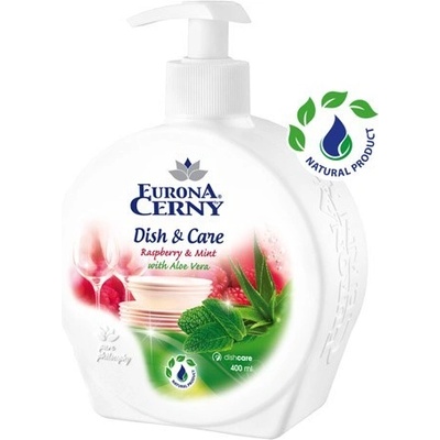Eurona gel na ruční mytí nádobí s Aloe vera Malina a máta 400 ml