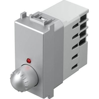 EM11ES-U Stmívač otočný přepínač RL 300W 1M ES - matná stříbrná, TEM