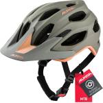 Alpina Carapax 2.0 MTB bicycle helmet, Moon-Grey-Peach matt, 57-62 cm - A9725323 (A9725323)