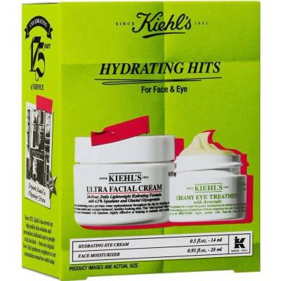 Kiehl's Ultra Facial Cream hydratační krém na obličej 24h 28 ml + Kiehl's Avocado Creamy Eye Treatment intenzivní hydratační péče 14 ml