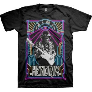 Jimi Hendrix Electric Ladyland Neon Black M Риза (JHXTS21MB02)