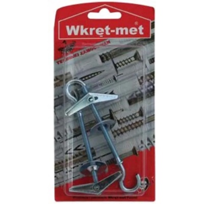 Wkret-met Дюбел " чадър" 4x75 с кука 2 БР/БЛ. WKRET-MET 26523
