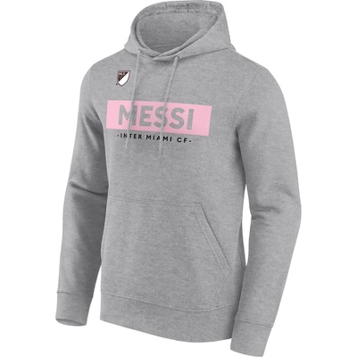 MLS Мъжки суичър MLS Messi Inter Miami Hoodie Mens - Sports Grey