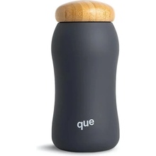 Que termolahev Insulated Bottle metallic charcoal 500 ml