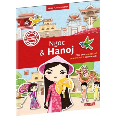 Presco group Ngoc & Hanoj Město plné samolepek K PC 6801