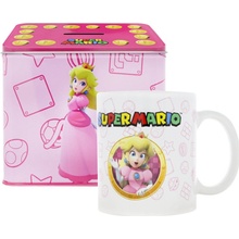 Hrnek s kasičkou na mince Nintendo Princess Peach ze Super Mario Cup