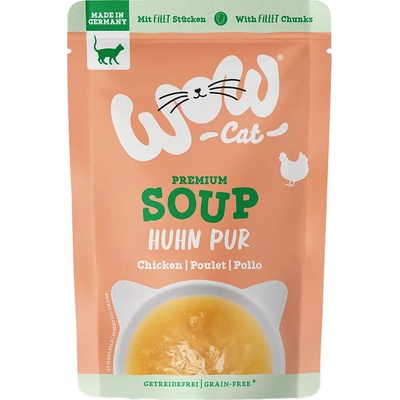 WOW Cat kapsa Adult Soup kuřecí polévka 40 g