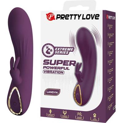 Pretty love landyn rechargeable rabbit vibrator 10 functions