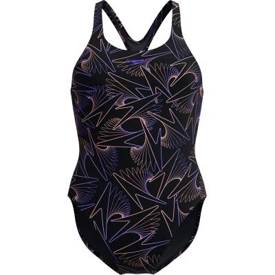 Speedo Дамски бански костюм Speedo Women's Hyperboom Allover Medalist Swimsuit - Bright Peach - размер 34 (EU) (150-3683-0512)