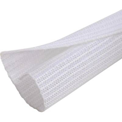 Quadrios 24CA458 24CA458, ochranný oplet polyester, 3 do 4 mm, biela, metrový tovar