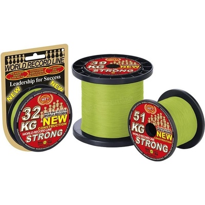 WFT Šňůra NEW KG STRONG CHARTREUSE reflex zelena 1m 0,18mm 22kg – Zbozi.Blesk.cz