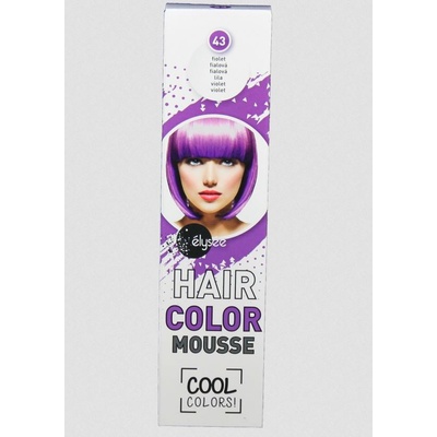 Wats Elysée Color Mousse farebné penové tužidlo farba fialová 43 75 ml