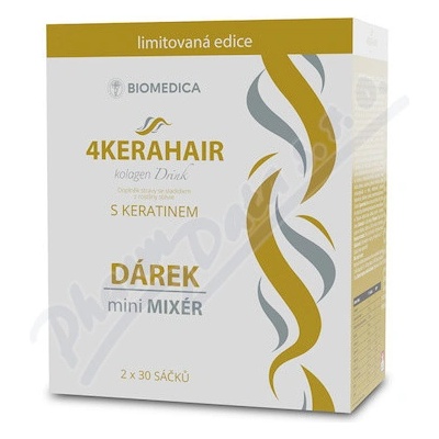 4KERAHAIR kolagen drink 2 x 30 sáčků + dárek